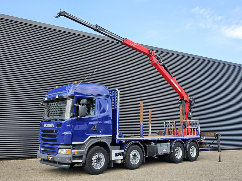 Scania G440 8x4 / RETARDER / PALFINGER-EPSILON CRANE - Camion grue: photos 1 Scania G440 8x4 / RETARDER / PALFINGER-EPSILON CRANE - Camion grue: photos 1