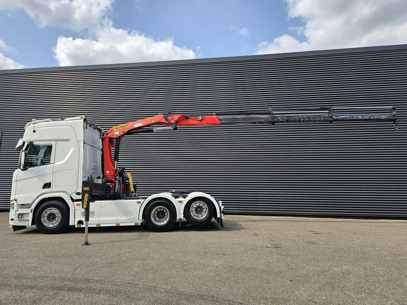 Scania R500 6x2 / RETARDER / PALFINGER CRANE / KRAN - Tracteur routier: photos 3 Scania R500 6x2 / RETARDER / PALFINGER CRANE / KRAN - Tracteur routier: photos 3