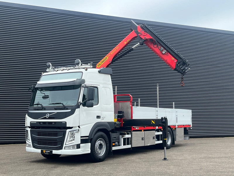 Camion plateau, Camion grue Volvo FM420 4x2 / PALFINGER 18502 - 17 mtr / CRANE / KRAN: photos 20