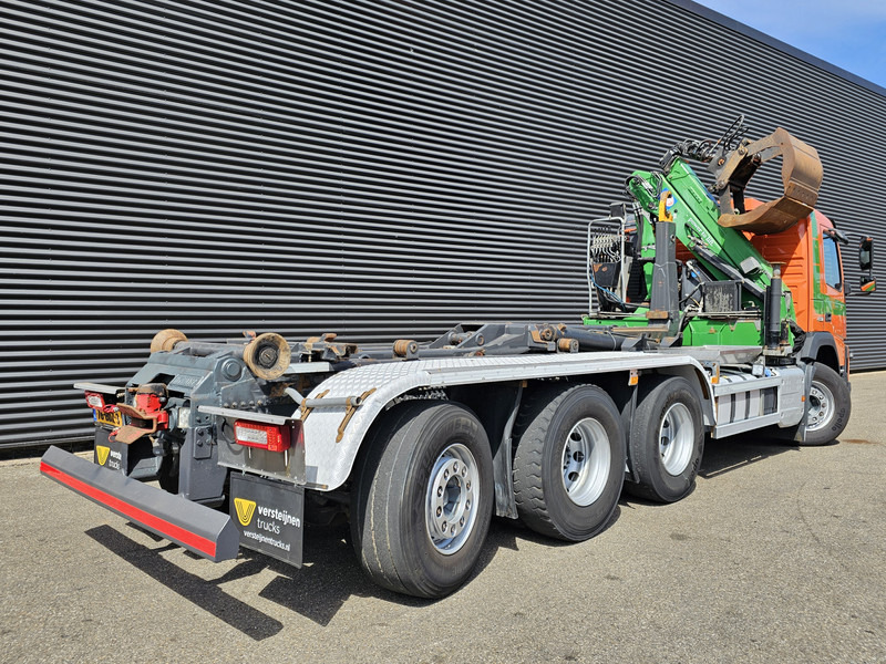 Volvo FMX 460 / 8x4-4 / HMF CRANE + HOOKLIFT / CONTAINER - Camion ampliroll, Camion grue: photos 5 Volvo FMX 460 / 8x4-4 / HMF CRANE + HOOKLIFT / CONTAINER - Camion ampliroll, Camion grue: photos 5
