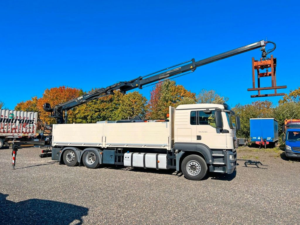 MAN 26.480 6X2 Baustoff mit Kran HIAB Top Zustand MAN 26.480 6X2 Baustoff mit Kran HIAB Top Zustand - Camion grue, Camion plateau: photos 2 MAN 26.480 6X2 Baustoff mit Kran HIAB Top Zustand MAN 26.480 6X2 Baustoff mit Kran HIAB Top Zustand - Camion grue, Camion plateau: photos 2