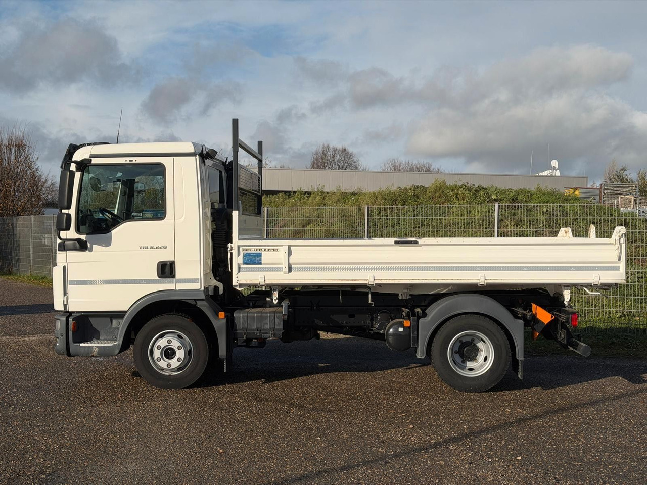 Utilitaire benne MAN 8.220 4x2 Meiller 3S. Kipper | TOP Zustand!: photos 12