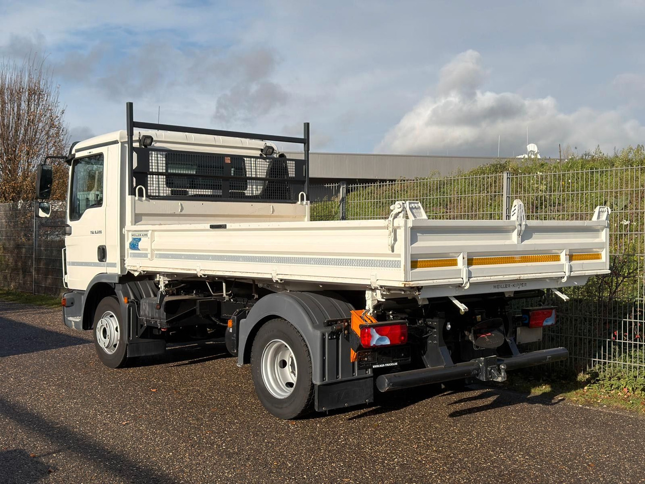 Utilitaire benne MAN 8.220 4x2 Meiller 3S. Kipper | TOP Zustand!: photos 11