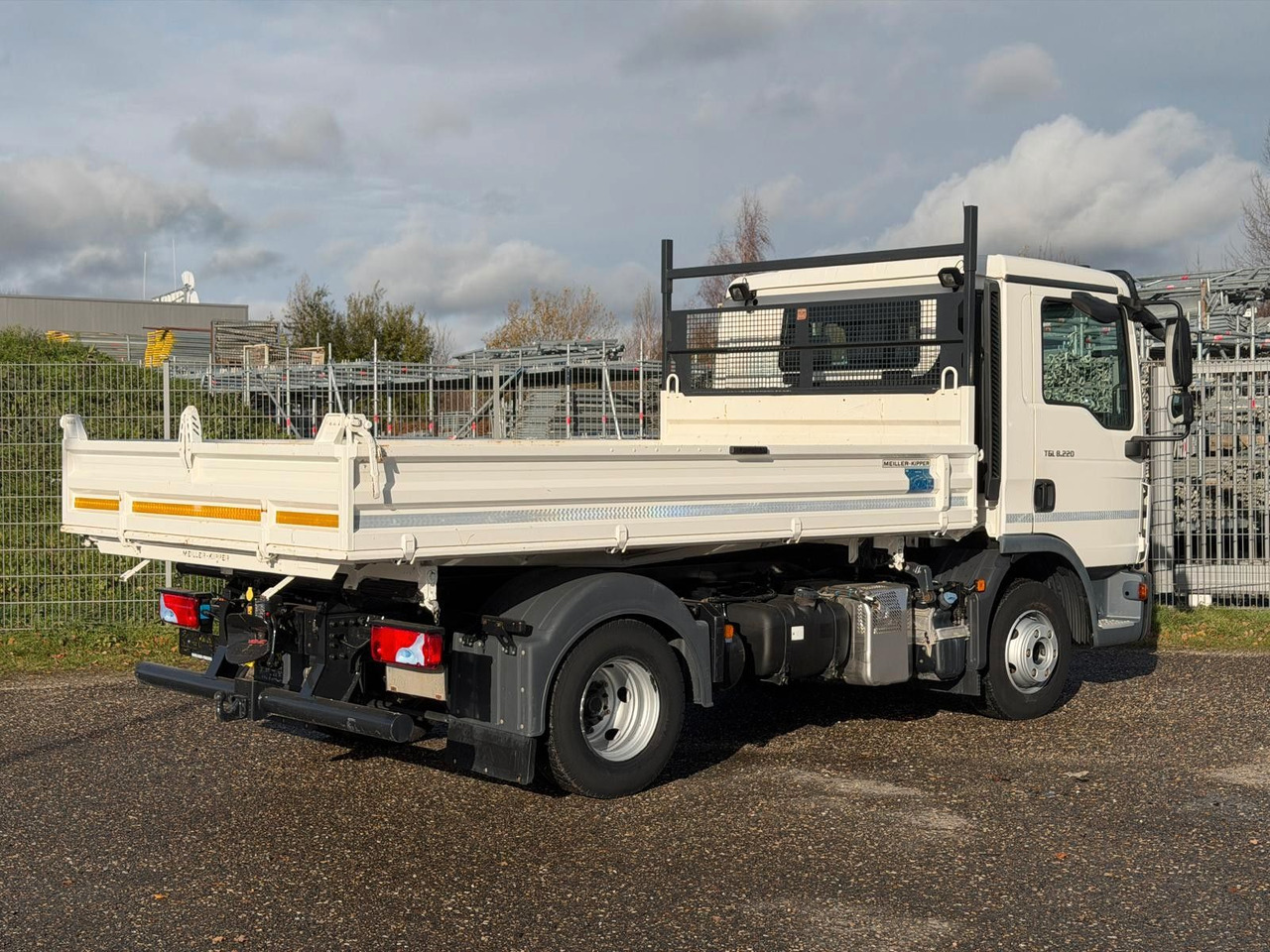 Utilitaire benne MAN 8.220 4x2 Meiller 3S. Kipper | TOP Zustand!: photos 8