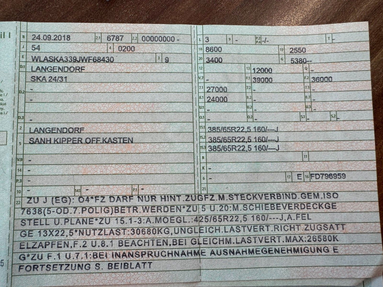 MAN 18.460 4X2 & Langendorf Stahl / Aluminium 24 kub - Tracteur routier: photos 3 MAN 18.460 4X2 & Langendorf Stahl / Aluminium 24 kub - Tracteur routier: photos 3