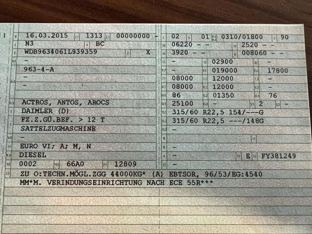 Mercedes-Benz 1842 4X2 mit Höhenverstellbarer Sattelkuppung Mercedes-Benz 1842 4X2 mit Höhenverstellbarer Sattelkuppung - Tracteur routier: photos 3 Mercedes-Benz 1842 4X2 mit Höhenverstellbarer Sattelkuppung Mercedes-Benz 1842 4X2 mit Höhenverstellbarer Sattelkuppung - Tracteur routier: photos 3