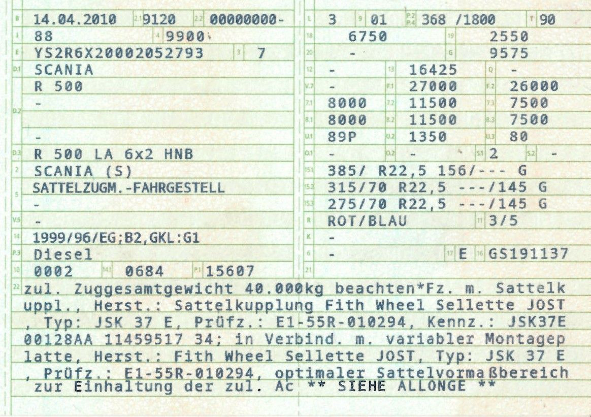 Scania R500 V8 6x2 | Retarder | Topline | Liftachse - Tracteur routier: photos 2 Scania R500 V8 6x2 | Retarder | Topline | Liftachse - Tracteur routier: photos 2