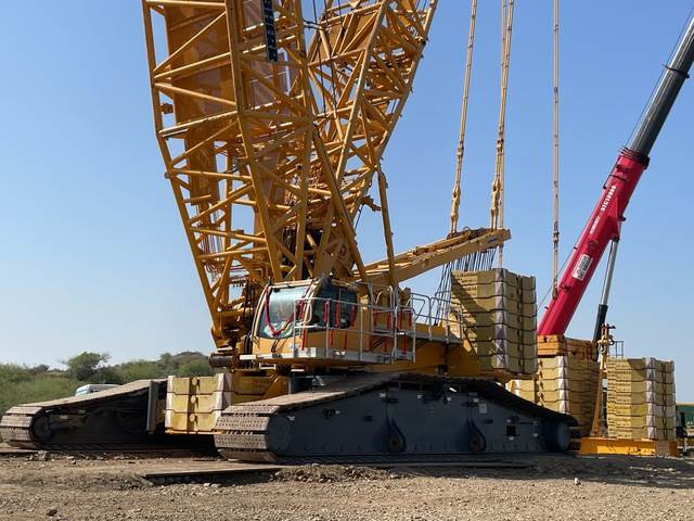 Liebherr LR1600/2 - Grue sur chenilles: photos 1 Liebherr LR1600/2 - Grue sur chenilles: photos 1