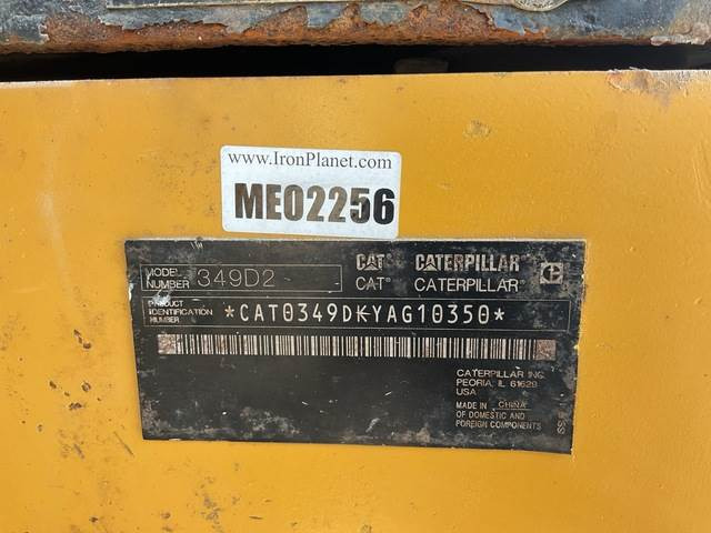 CAT 349D2 - Pelle sur chenille: photos 5 CAT 349D2 - Pelle sur chenille: photos 5