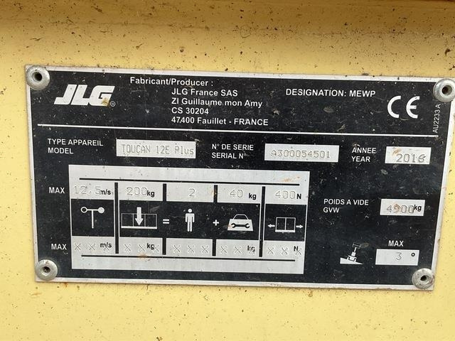 JLG Toucan 12E Plus - Nacelle à mât vertical: photos 5 JLG Toucan 12E Plus - Nacelle à mât vertical: photos 5