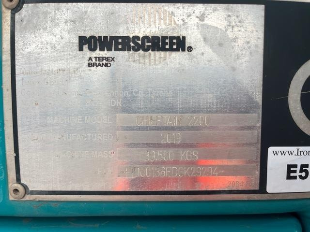 Powerscreen Chieftain2200 - Crible: photos 5 Powerscreen Chieftain2200 - Crible: photos 5