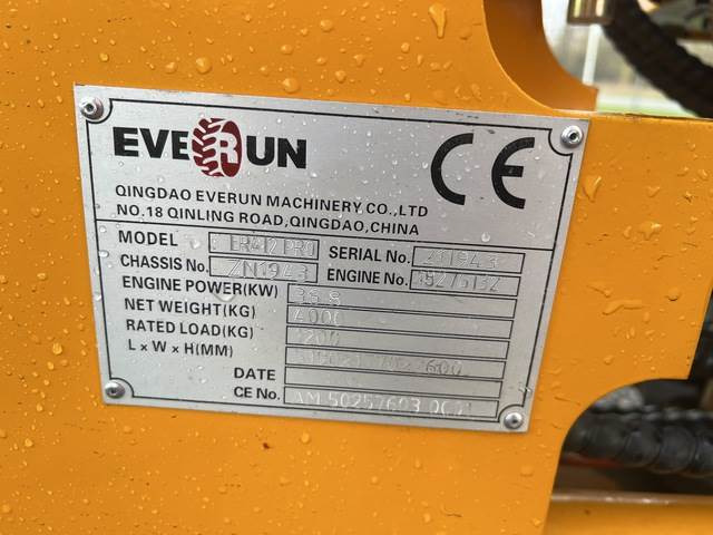 Everun ER412 Pro - Chargeuse sur pneus: photos 5 Everun ER412 Pro - Chargeuse sur pneus: photos 5