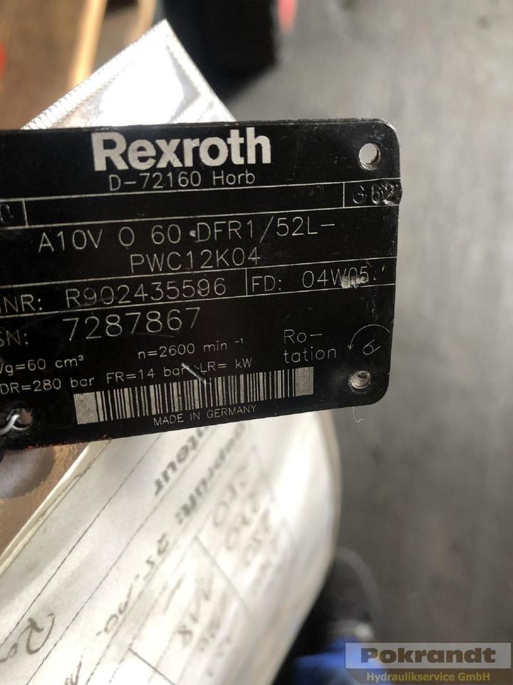 Rexroth A10VO60DFR1-52L-PWC12K04 + A10VO45ED72-52-PSC12K52T + A10VSO18DR-31L-PSCN00 - Pompe hydraulique: photos 3 Rexroth A10VO60DFR1-52L-PWC12K04 + A10VO45ED72-52-PSC12K52T + A10VSO18DR-31L-PSCN00 - Pompe hydraulique: photos 3