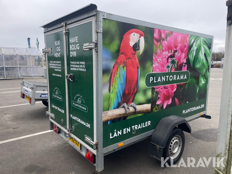 Trailer Brenderup C05 lukket 1000kg - Remorque: photos 4 Trailer Brenderup C05 lukket 1000kg - Remorque: photos 4