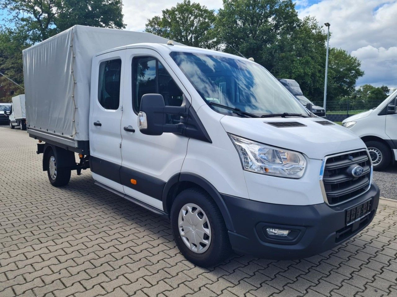 Ford Transit 350 DoKa Plane L3 Trend KLIMA TEMPOMAT - Utilitaire rideaux coulissants (PLSC), Utilitaire double cabine: photos 3 Ford Transit 350 DoKa Plane L3 Trend KLIMA TEMPOMAT - Utilitaire rideaux coulissants (PLSC), Utilitaire double cabine: photos 3
