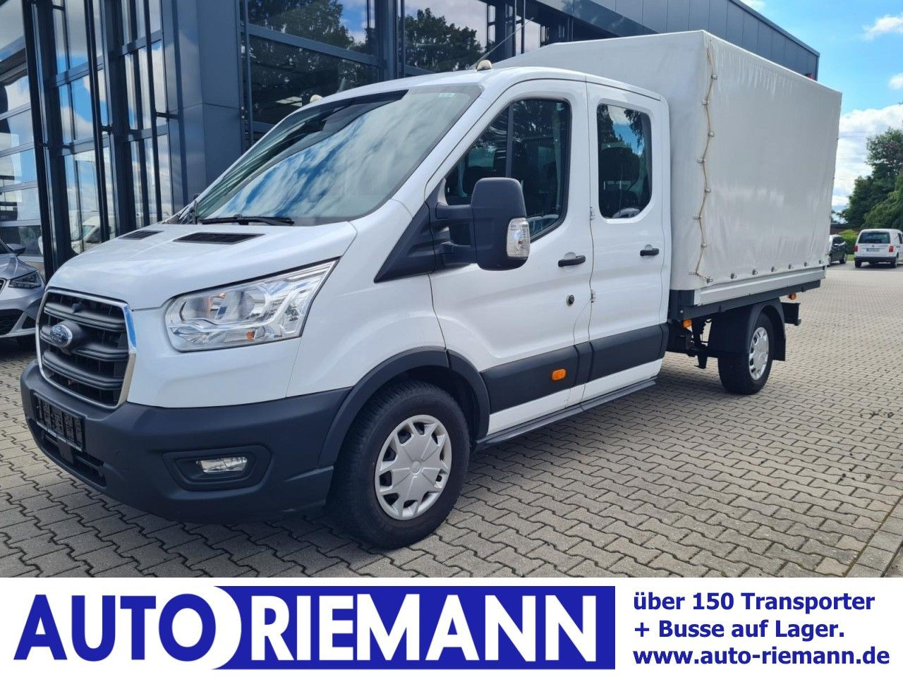 Ford Transit 350 DoKa Plane L3 Trend KLIMA TEMPOMAT - Utilitaire rideaux coulissants (PLSC), Utilitaire double cabine: photos 1 Ford Transit 350 DoKa Plane L3 Trend KLIMA TEMPOMAT - Utilitaire rideaux coulissants (PLSC), Utilitaire double cabine: photos 1