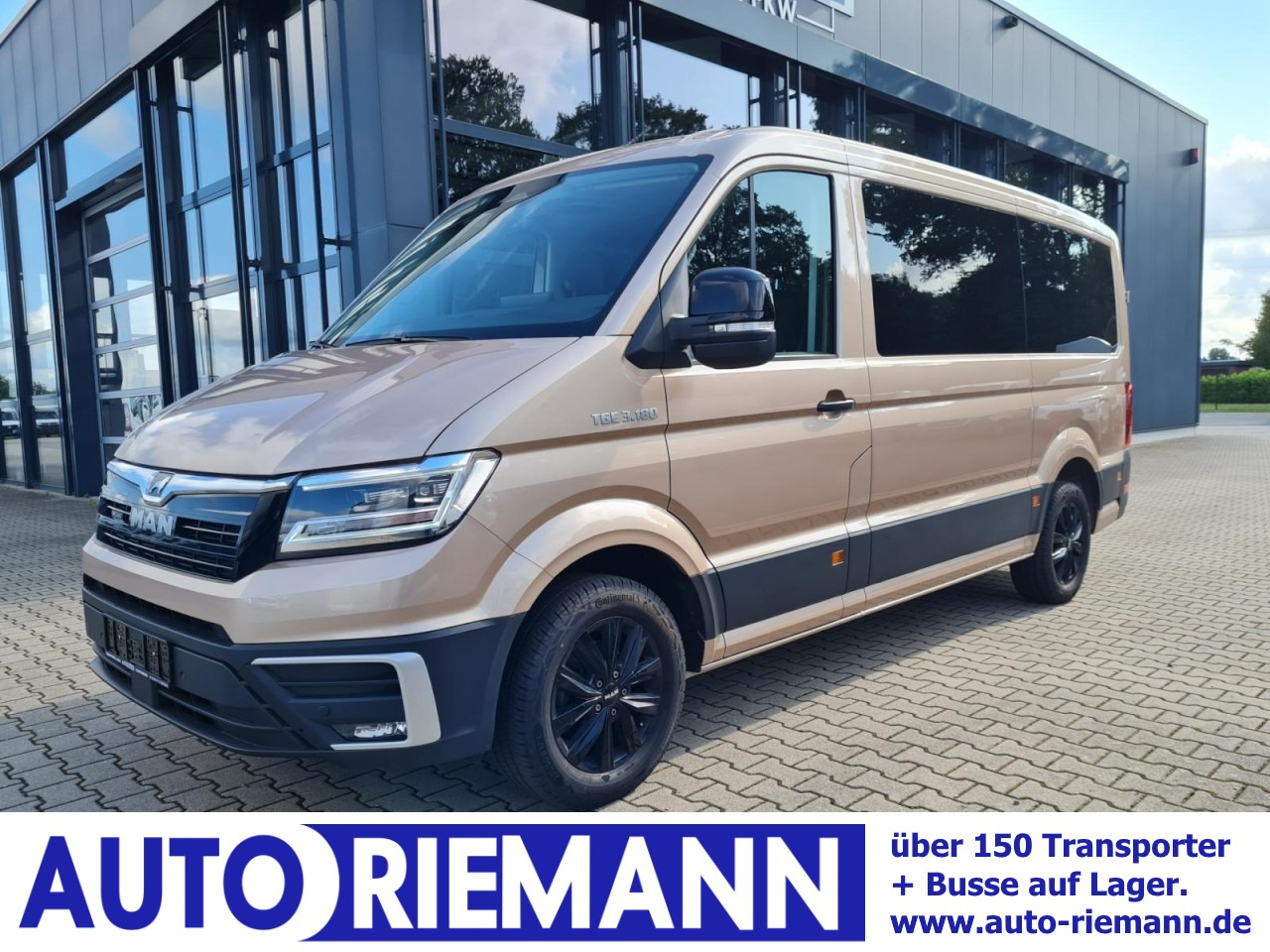 Man TGE 3.180 TDi Kombi 9 Sitze ALU KAMERA LED LEDER Sonderumbau - Minibus, Transport de personnes: photos 1 Man TGE 3.180 TDi Kombi 9 Sitze ALU KAMERA LED LEDER Sonderumbau - Minibus, Transport de personnes: photos 1