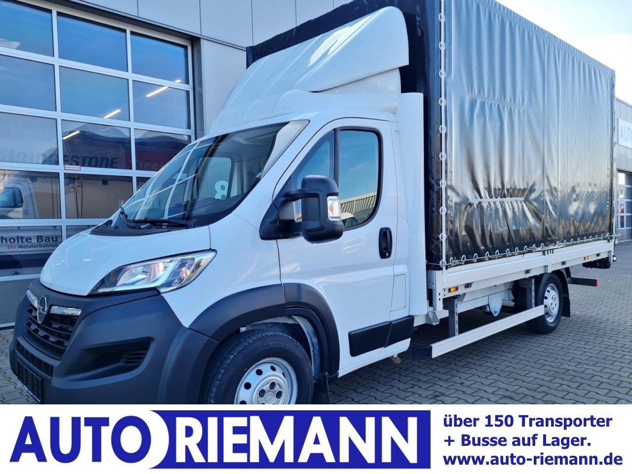 Opel Movano Pritsche Schiebe Plane CDTI 160 LBW Luftf - Utilitaire rideaux coulissants (PLSC): photos 1 Opel Movano Pritsche Schiebe Plane CDTI 160 LBW Luftf - Utilitaire rideaux coulissants (PLSC): photos 1