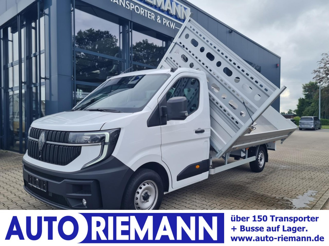 Renault Master 35 New 3 Seiten Kipper AHK KLIMA PLANE TEMPO - Utilitaire benne: photos 1 Renault Master 35 New 3 Seiten Kipper AHK KLIMA PLANE TEMPO - Utilitaire benne: photos 1