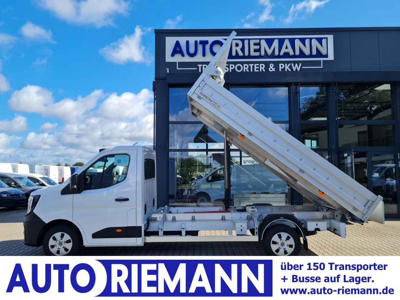 Renault Master New 35 Kipper Luftfederung Navi App, Klim - Utilitaire benne: photos 1 Renault Master New 35 Kipper Luftfederung Navi App, Klim - Utilitaire benne: photos 1