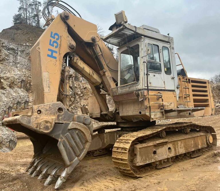 Demag H55 – Shovel excavator / Hochlöffelbagger - Pelle: photos 1 Demag H55 – Shovel excavator / Hochlöffelbagger - Pelle: photos 1