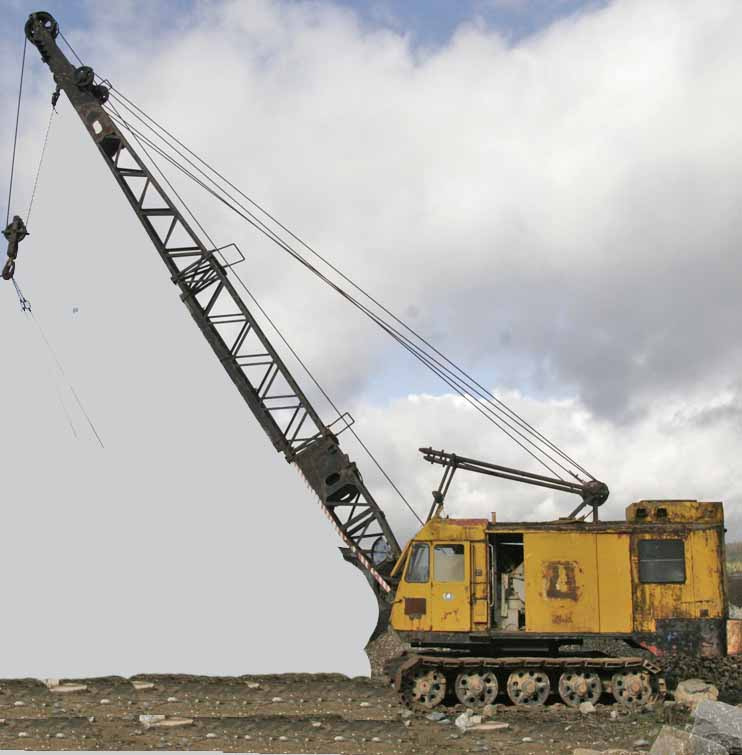 Menck M154 Cable excavator / Seilbagger - Dragline (pelle à benne traînante): photos 1 Menck M154 Cable excavator / Seilbagger - Dragline (pelle à benne traînante): photos 1
