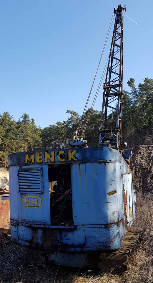 Menck M40 – Dragline excavator / Seilbagger - Dragline (pelle à benne traînante): photos 1 Menck M40 – Dragline excavator / Seilbagger - Dragline (pelle à benne traînante): photos 1