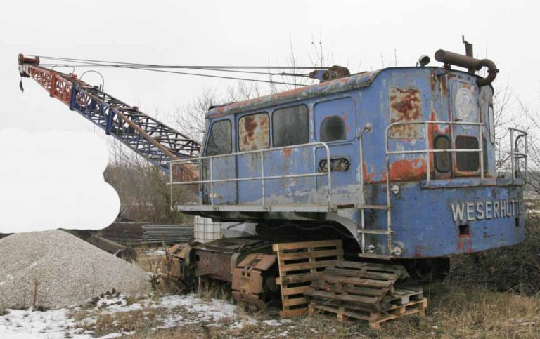 Weserhütte W12 – Dragline excavator / Seilbagger - Dragline (pelle à benne traînante): photos 1 Weserhütte W12 – Dragline excavator / Seilbagger - Dragline (pelle à benne traînante): photos 1