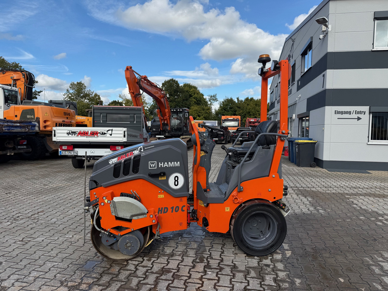 Hamm HD10 C VT Kombiwalze neues Modell 900h! - Compacteur mixte: photos 3 Hamm HD10 C VT Kombiwalze neues Modell 900h! - Compacteur mixte: photos 3