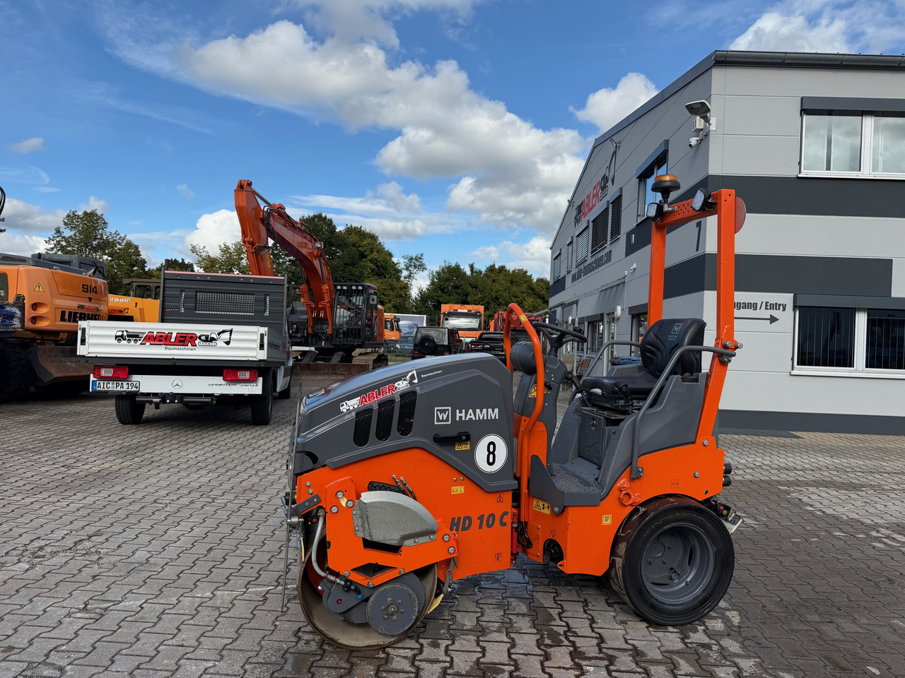 Hamm HD10 C VT Kombiwalze neues Modell 900h! - Compacteur mixte: photos 2 Hamm HD10 C VT Kombiwalze neues Modell 900h! - Compacteur mixte: photos 2