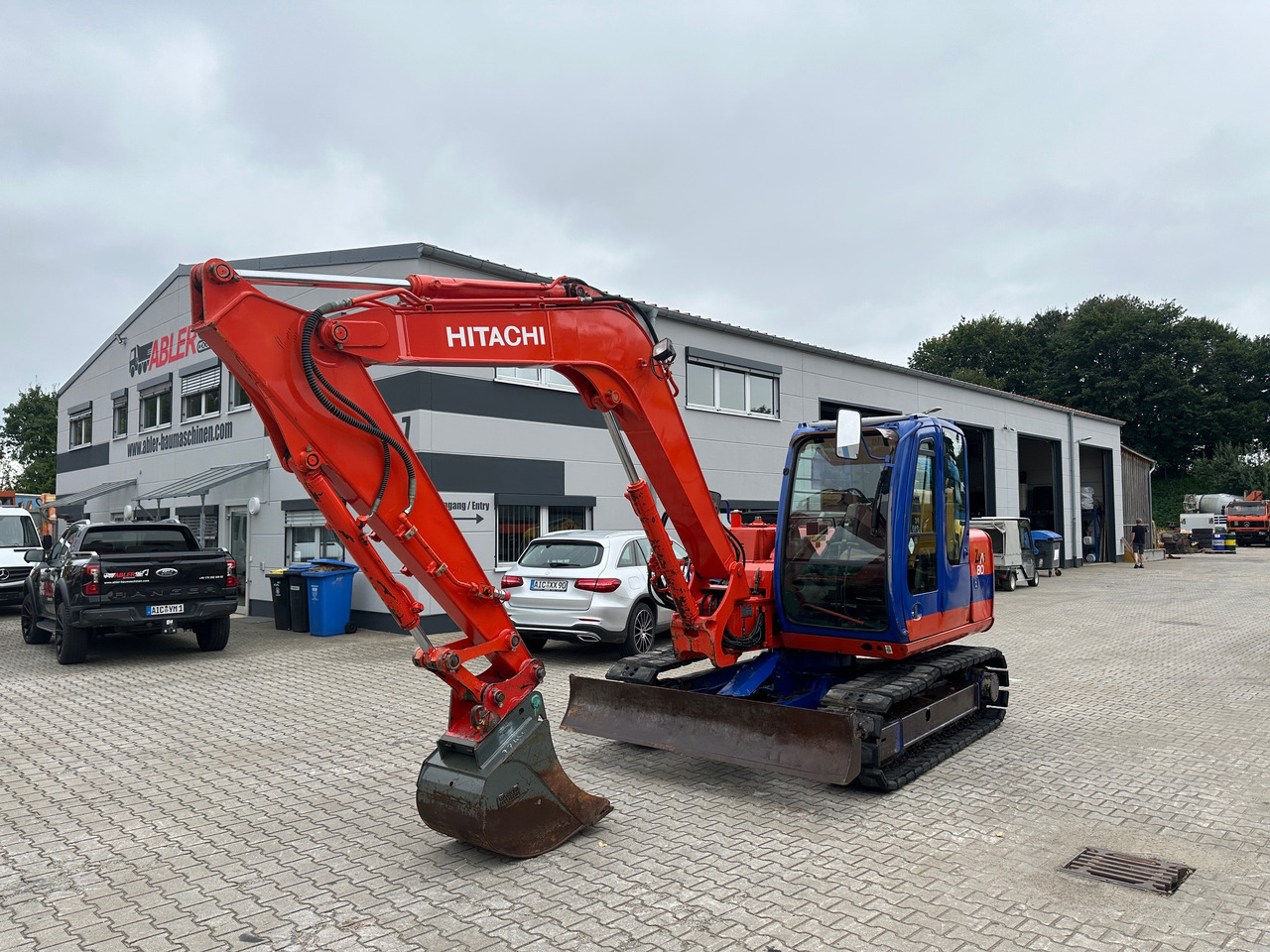 Hitachi ZX80 SBLC Kettenbagger MS08 SW Klima - Pelle: photos 2 Hitachi ZX80 SBLC Kettenbagger MS08 SW Klima - Pelle: photos 2