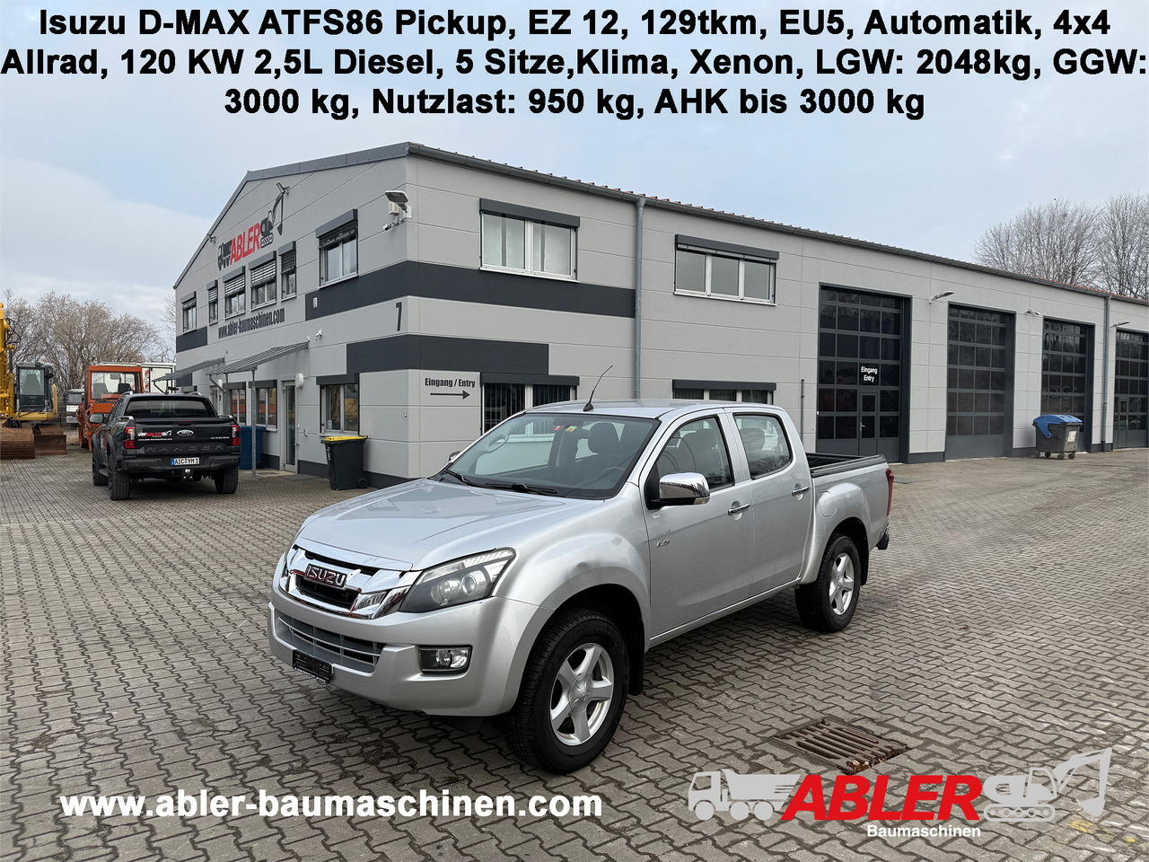 Isuzu DMAX 2,5 Pickup Automatik - Pick-up: photos 1 Isuzu DMAX 2,5 Pickup Automatik - Pick-up: photos 1