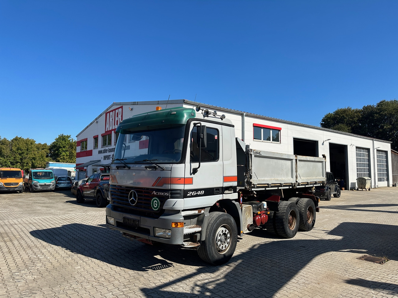 Mercedes-Benz 2648 3-Seiten-Kipper Wechselsystem V8 - Camion benne: photos 2 Mercedes-Benz 2648 3-Seiten-Kipper Wechselsystem V8 - Camion benne: photos 2