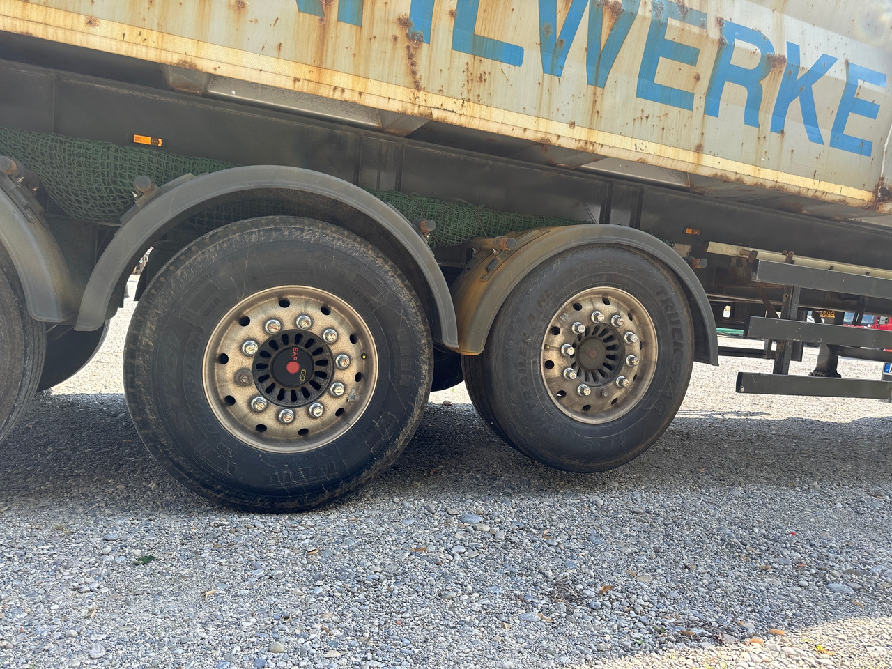 Semi-remorque benne Reisch RHKS-35/24SL Stahl Kippmulde 50 m3 Metallschrott: photos 8 Semi-remorque benne Reisch RHKS-35/24SL Stahl Kippmulde 50 m3 Metallschrott: photos 8