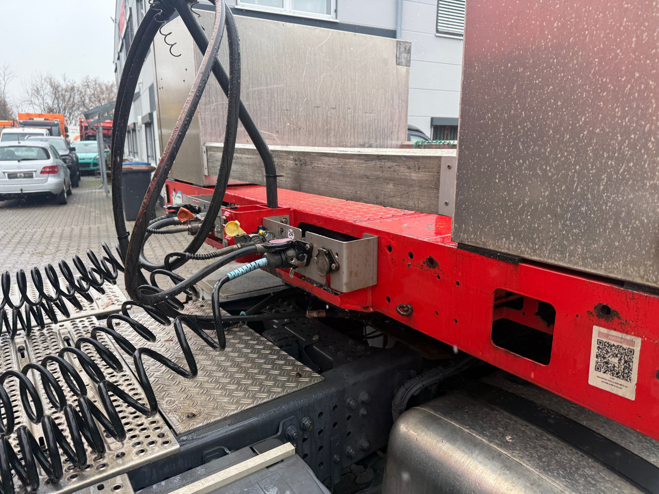 Tracteur routier, Semi-remorque surbaissé Mercedes-Benz 1845 Actros SZM mit Goldhofer Tieflader Auflieger: photos 16