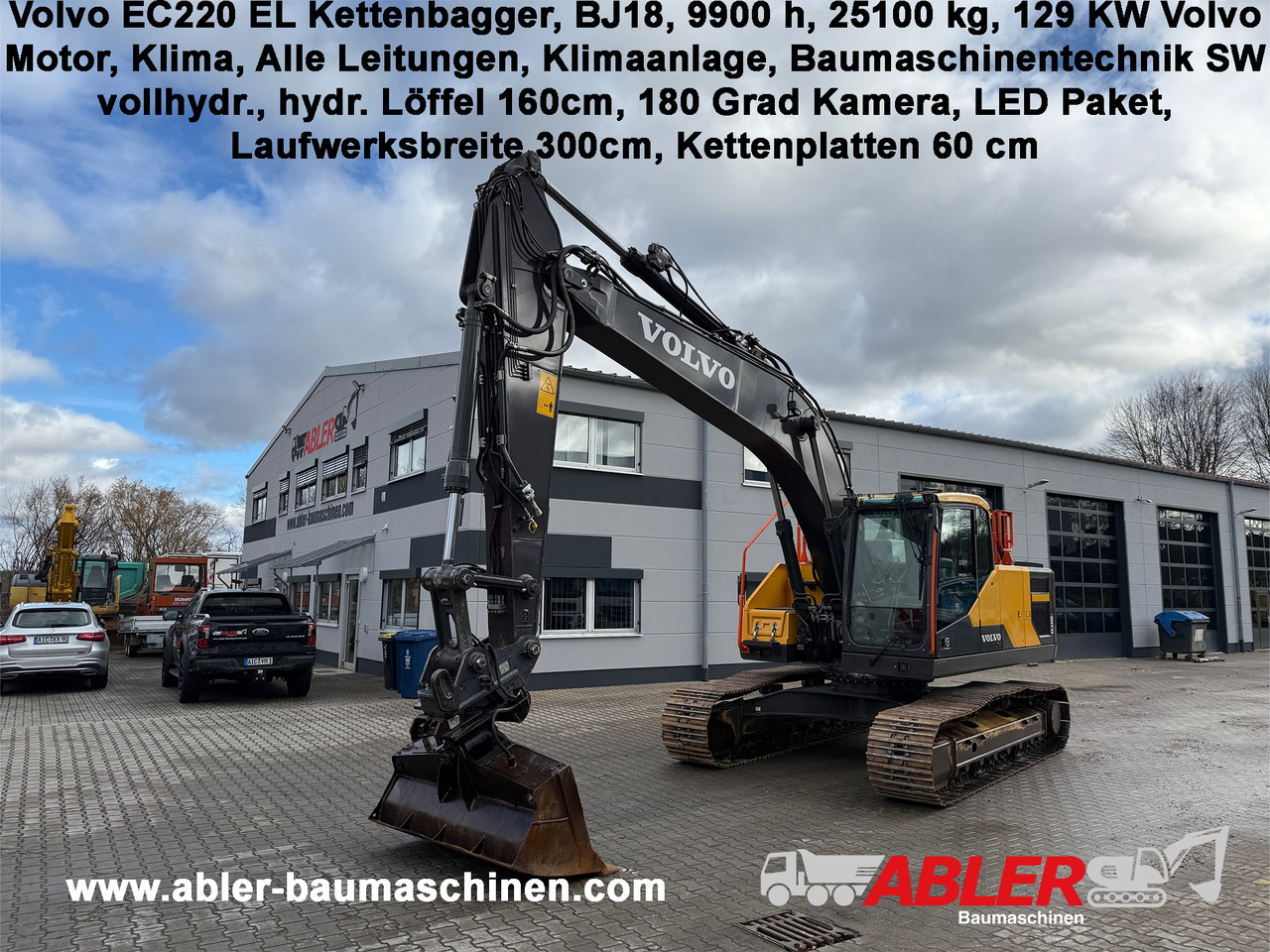 Volvo EC220 EL Kettenbagger Klima 180 Grad LED TOP! - Pelle sur chenille: photos 1 Volvo EC220 EL Kettenbagger Klima 180 Grad LED TOP! - Pelle sur chenille: photos 1