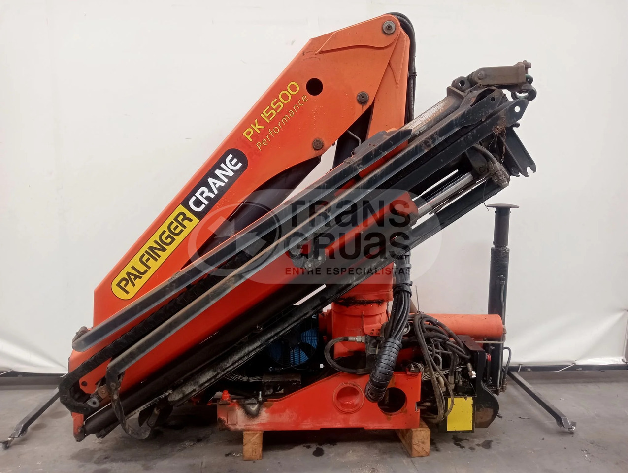 Grúa hidráulica Palfinger PK 15500 - Grue auxiliaire: photos 5 Grúa hidráulica Palfinger PK 15500 - Grue auxiliaire: photos 5