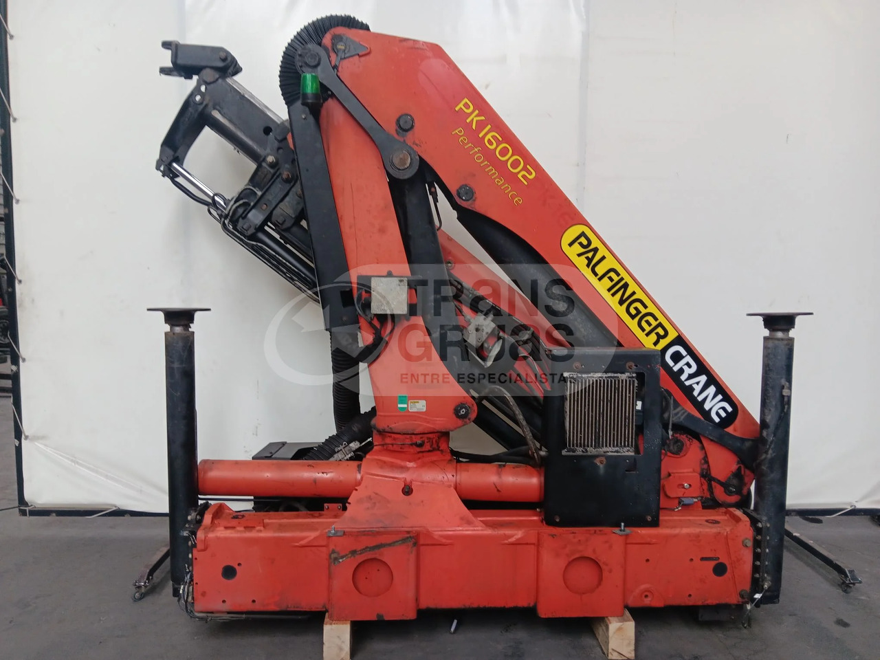Grúa hidráulica Palfinger PK 16002 - Grue auxiliaire: photos 1 Grúa hidráulica Palfinger PK 16002 - Grue auxiliaire: photos 1