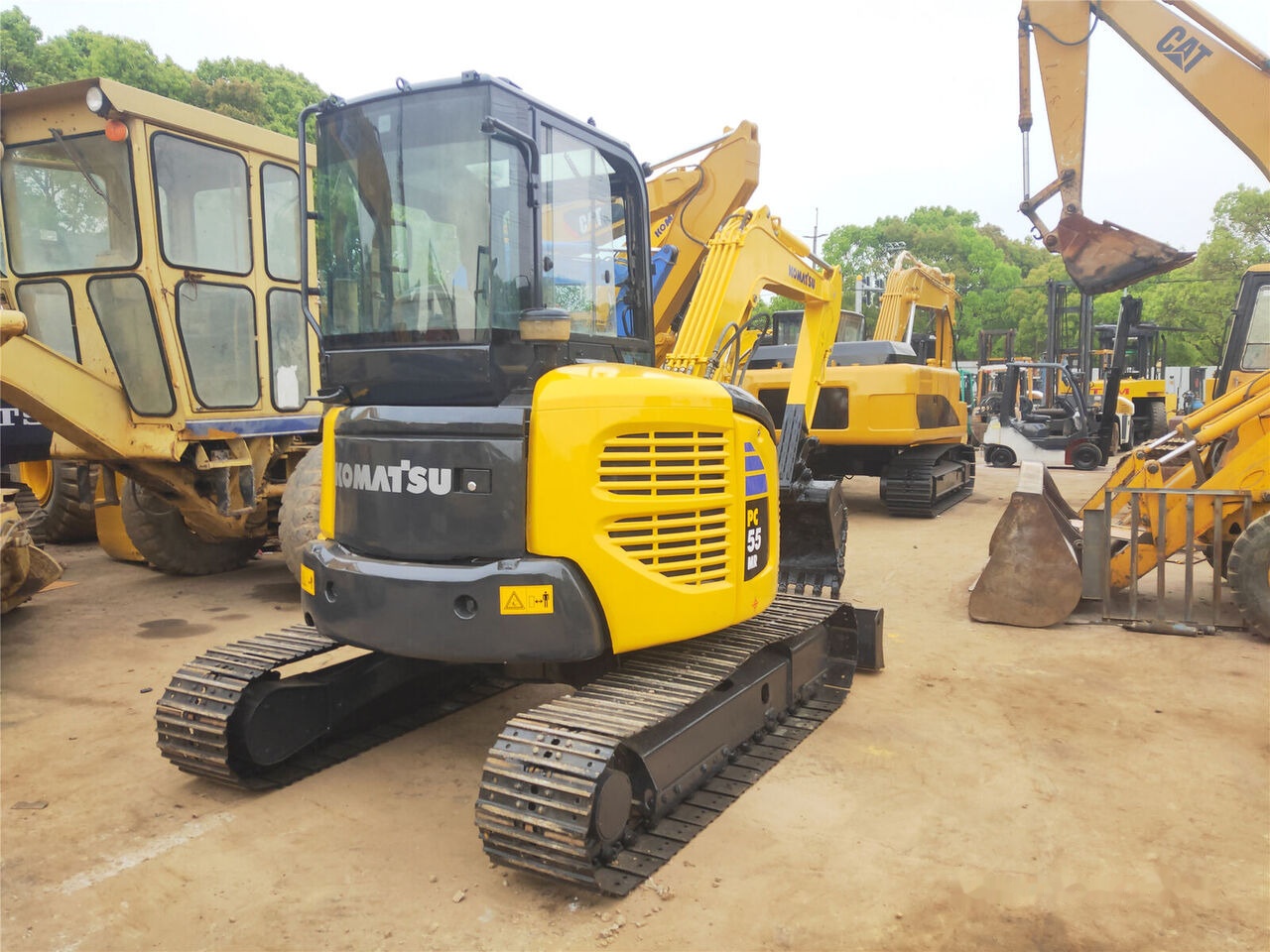 Komatsu PC55MR - Mini pelle: photos 2 Komatsu PC55MR - Mini pelle: photos 2