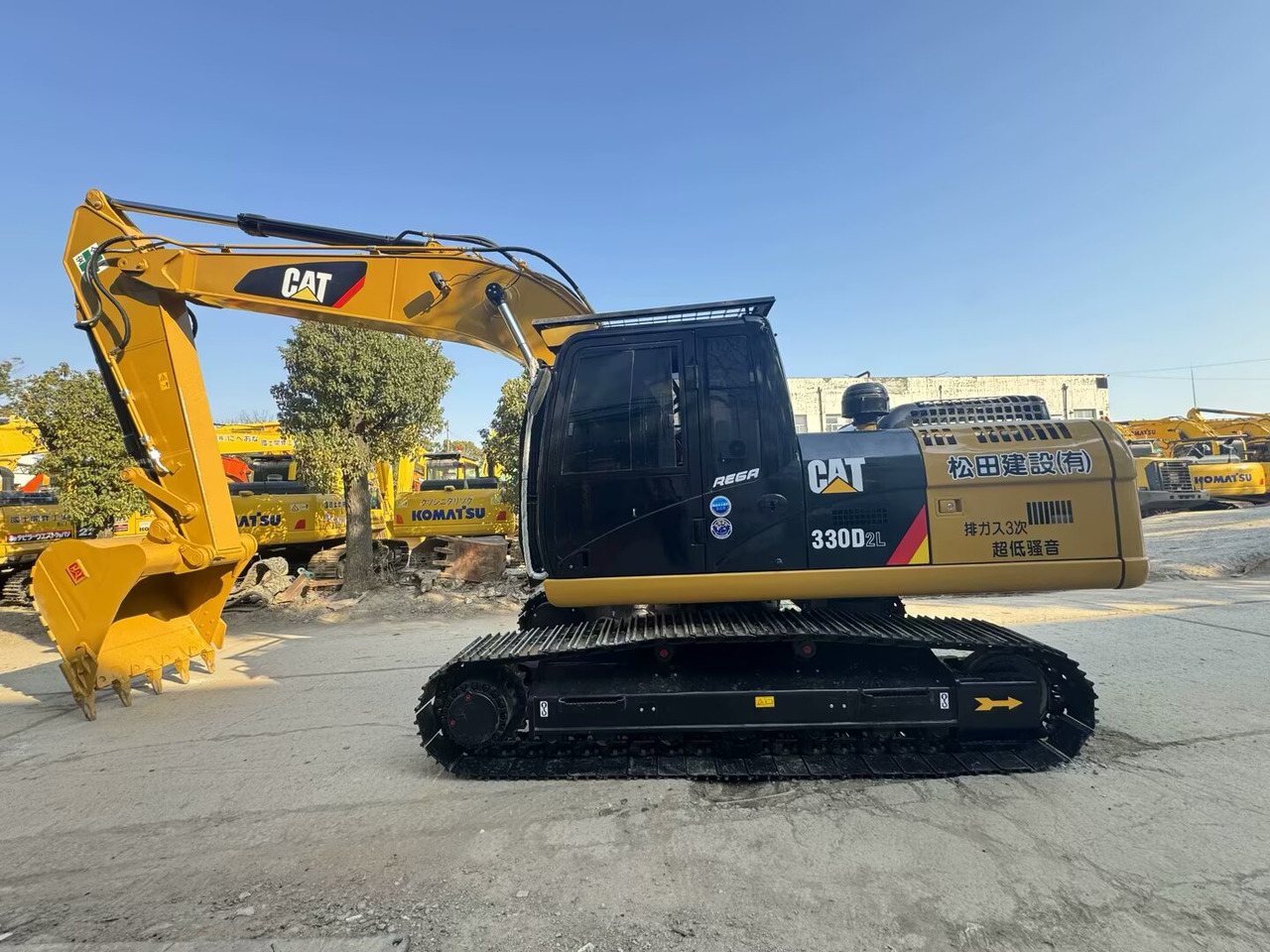 Pelle sur chenille CATERPILLAR 330D2L CAT 330D 330GC: photos 1
