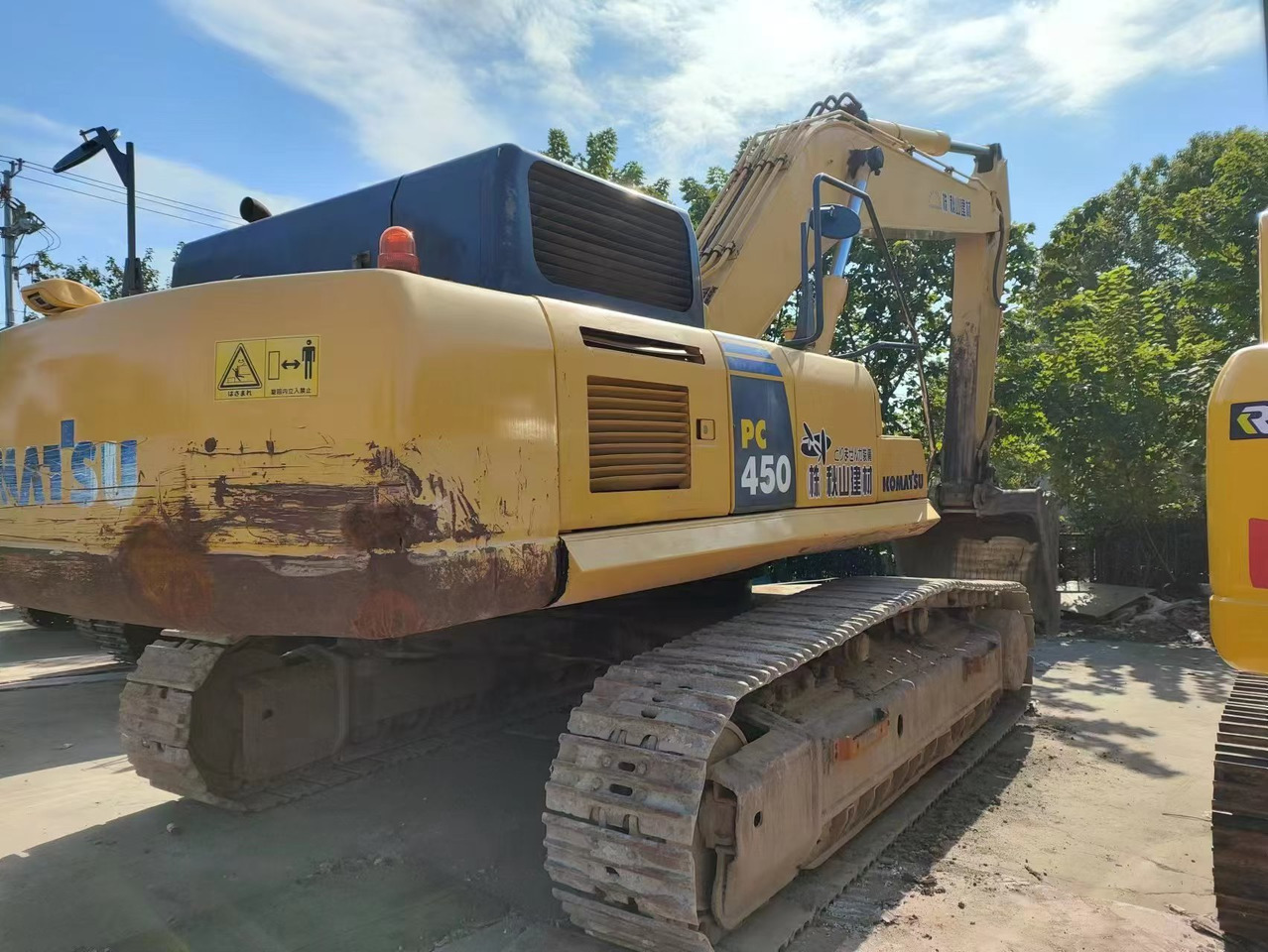 KOMATSU PC 450 - 8 - Pelle sur chenille: photos 1 KOMATSU PC 450 - 8 - Pelle sur chenille: photos 1