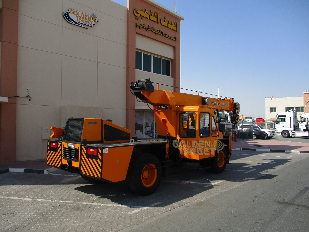 Escorts F15 4x4 Pick n Carry Crane - Grue mobile: photos 3 Escorts F15 4x4 Pick n Carry Crane - Grue mobile: photos 3