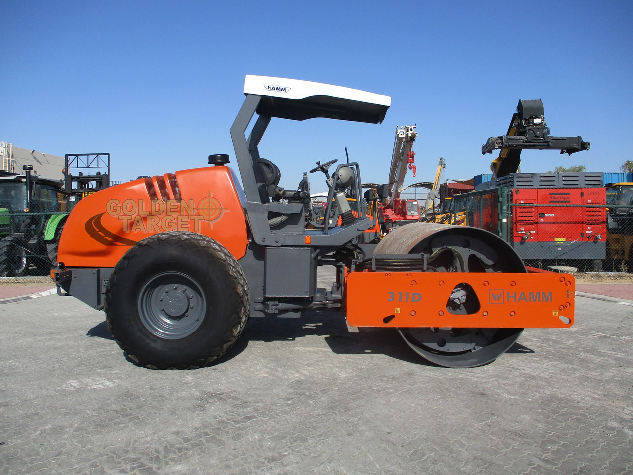 HAMM 311D Single Drum Roller - Compacteur à pieds de mouton/ Monocylindre: photos 5 HAMM 311D Single Drum Roller - Compacteur à pieds de mouton/ Monocylindre: photos 5
