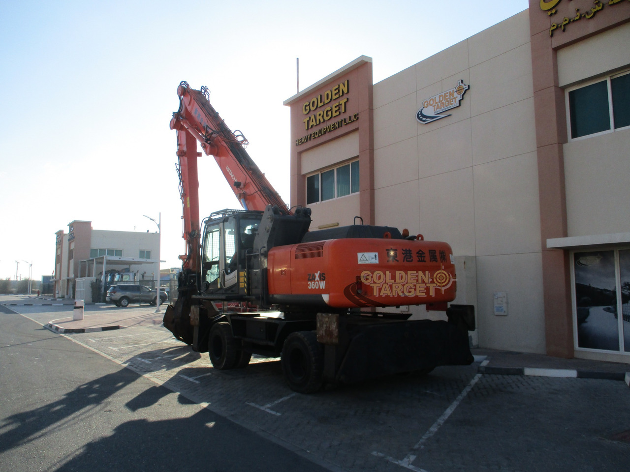 HITACHI ZX360-3 Hydraulic Wheel Excavator - Pelle sur pneus: photos 3 HITACHI ZX360-3 Hydraulic Wheel Excavator - Pelle sur pneus: photos 3