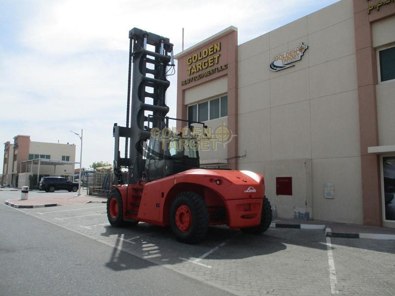 Linde - Chariot porte-conteneur: photos 4 Linde - Chariot porte-conteneur: photos 4