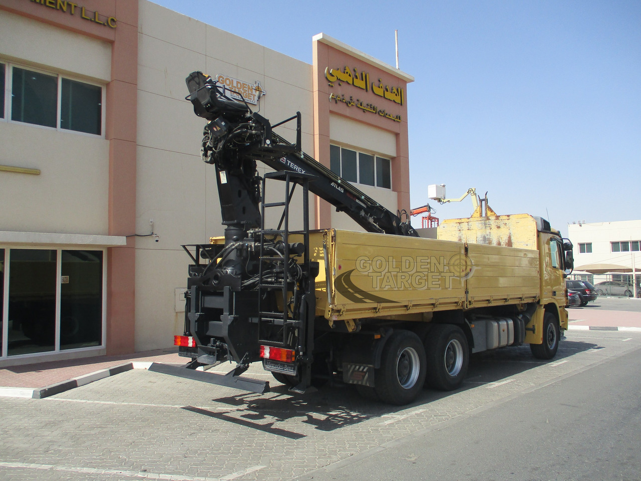 MERCEDES-BENZ ACTROS 2644 6×4 with ATLAS 165.2 Block Crane - Camion grue: photos 3 MERCEDES-BENZ ACTROS 2644 6×4 with ATLAS 165.2 Block Crane - Camion grue: photos 3