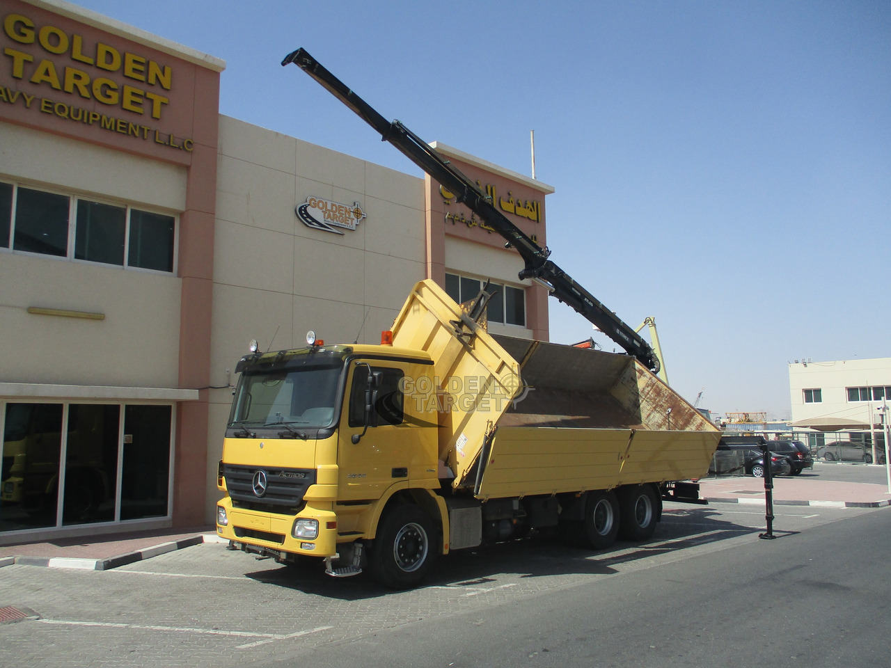 Camion grue MERCEDES-BENZ ACTROS 2644 6×4 with ATLAS 165.2 Block Crane: photos 12