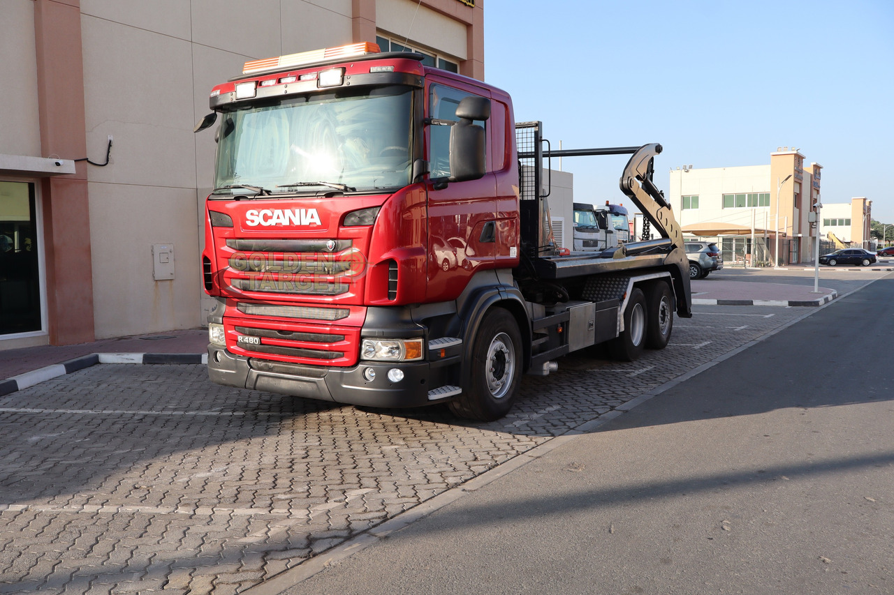 SCANIA R480 6x2 Double Skip Loader - Camion multibenne: photos 2 SCANIA R480 6x2 Double Skip Loader - Camion multibenne: photos 2