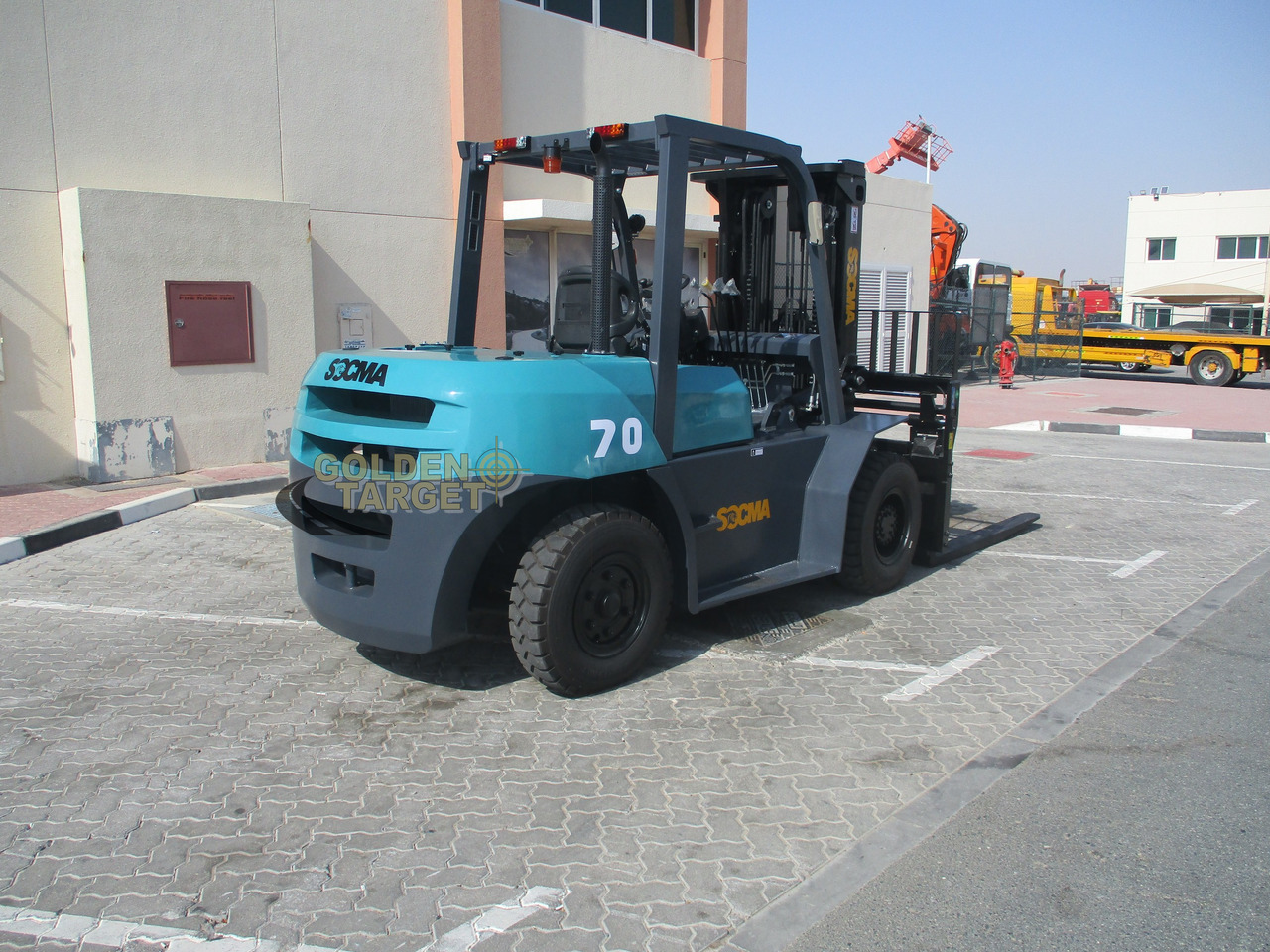 SOCMA HNF-70 Forklift - Chariot élévateur diesel: photos 3 SOCMA HNF-70 Forklift - Chariot élévateur diesel: photos 3