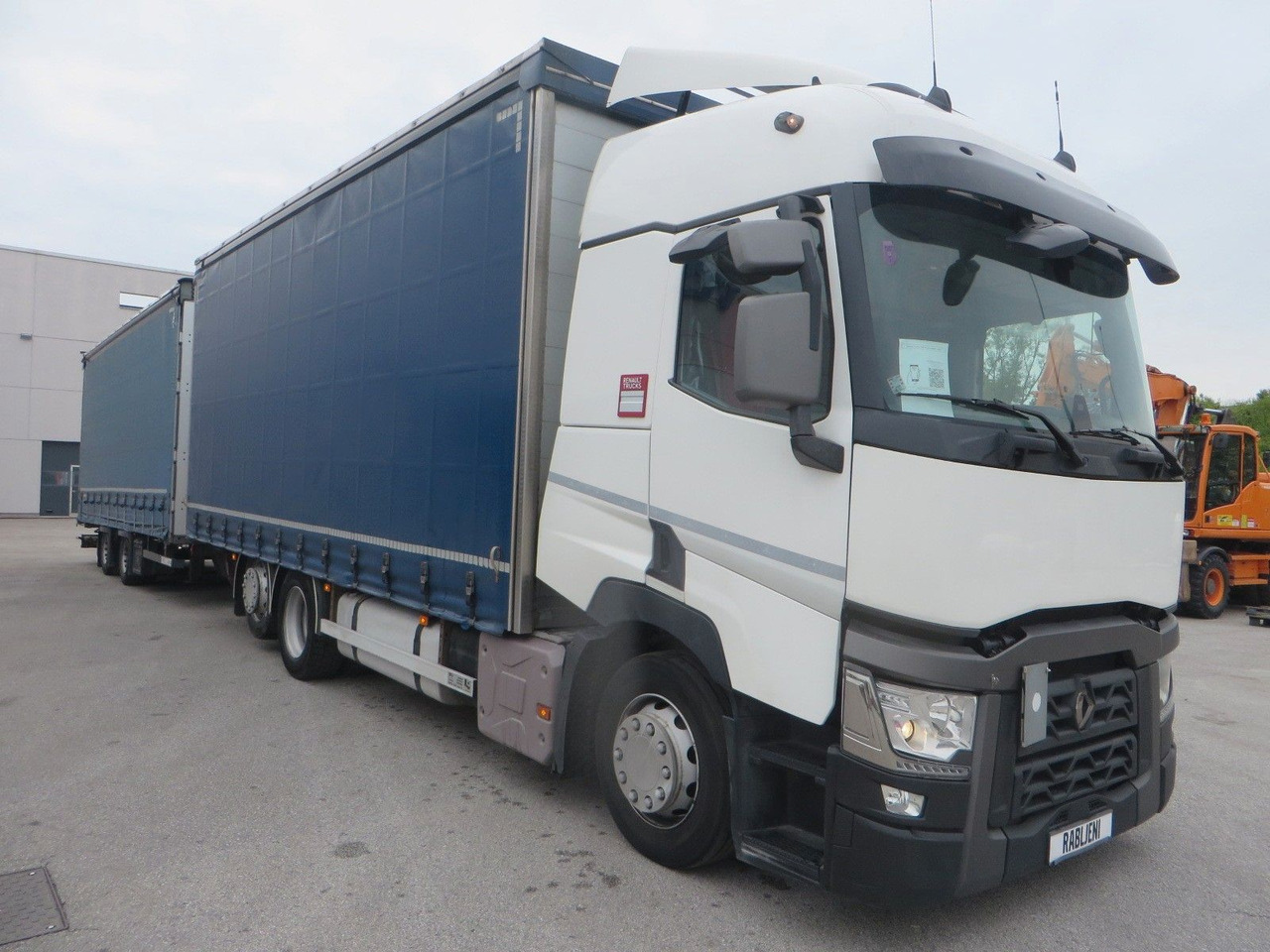 Renault T480 SC 6x2 Tandem jumbo 116m3 - Camion à rideaux coulissants: photos 2 Renault T480 SC 6x2 Tandem jumbo 116m3 - Camion à rideaux coulissants: photos 2
